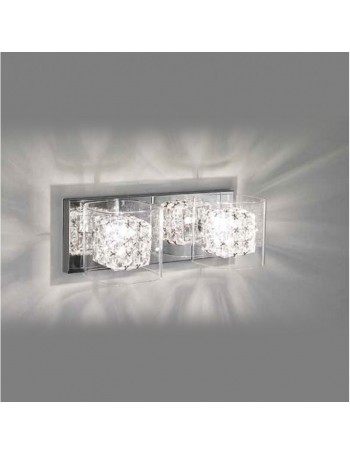 ONDALUCE: Cordova applique 2 luci cromo in offerta