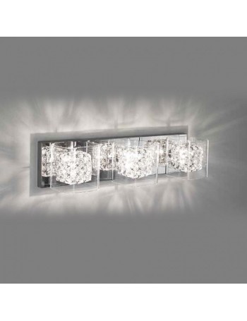 ONDALUCE: Cordova applique 3 luci cromo in offerta