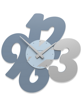 CALLEADESIGN: Trasparenze orologio moderno da parete legno colore carta da zucchero in offerta
