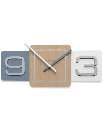 CALLEADESIGN: Sessanta orologio da parete 3 elementi legno moderno carta da zucchero in offerta