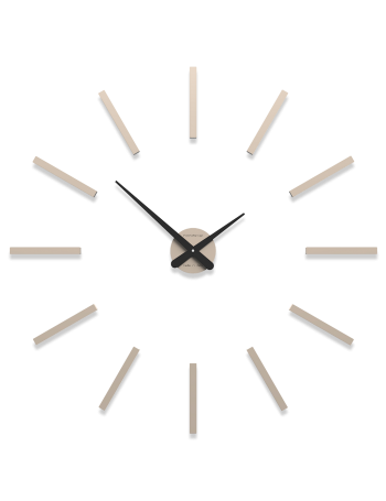CALLEADESIGN: Pinturicchio orologio componibile numeri adesivi legno sabbia 78cm in offerta