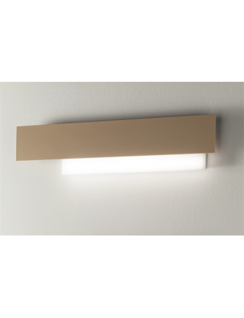 GEA LUCE: Doha grande applique LED 25w lampada parete bianco e tortora in offerta