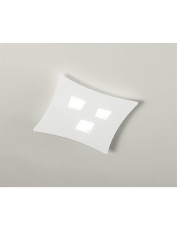 GEA LUCE: Isotta plafoniera piccola GX53 LED bianca moderno design in offerta