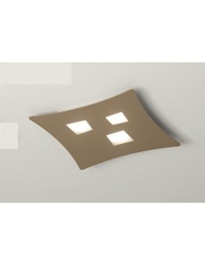 GEA LUCE: Isotta plafoniera piccola GX53 LED tortoramoderno design in offerta