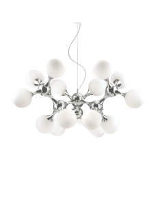 IDEAL LUX: Sospensione moderna NODI BIANCO SP15 Ø 105 Ideal Lux in offerta 2