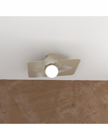 TOP LIGHT: Wacky plafoniera moderna sabbia 45cm in offerta