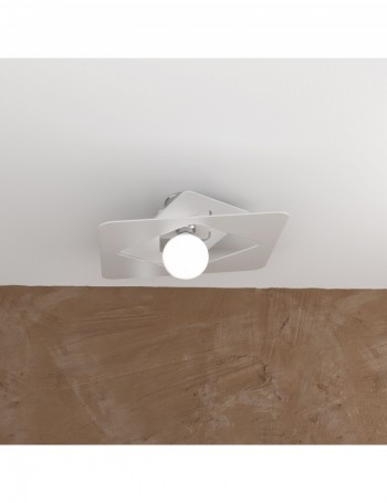 TOP LIGHT: Wacky plafoniera moderna bianco 45cm in offerta