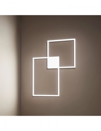 PERENZ: Cross plafoniera LED moderna 64w bianca 3000k in offerta