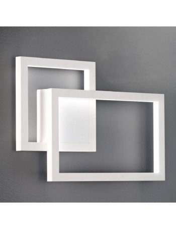 PERENZ: Cross small applique LED moderna 20w bianca 3000k in offerta
