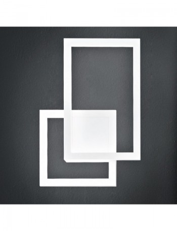 PERENZ: Cross small applique LED moderna 20w bianca 3000k in offerta