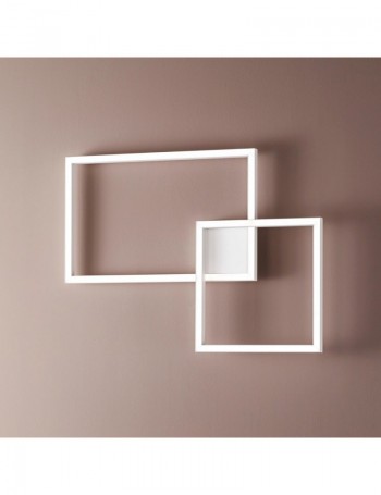 PERENZ: Cross big applique LED moderna 45w bianca 3000k in offerta