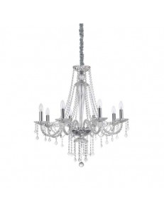 Amadeus sp8 lampadario classico soggiorno a 8 luci 40w 2