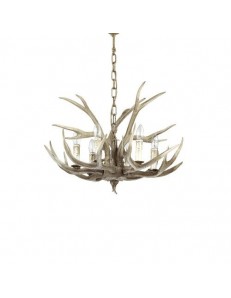 IDEAL LUX: Chalet sp6 lampadario da sala classico a 6 luci 40w in offerta