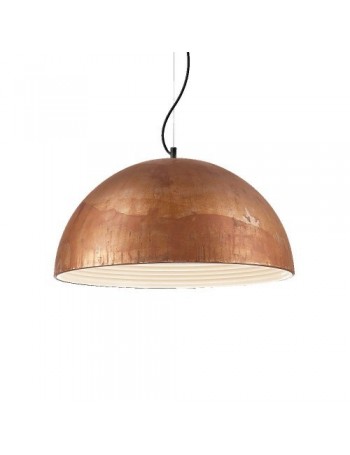 IDEAL LUX: Folk sp1 d50 lampadario da cucina classico 60w colore corten in offerta