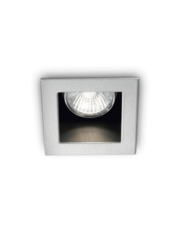 IDEAL LUX: Funky faretto quadrato color alluminio da incasso attacco gu10 in offerta