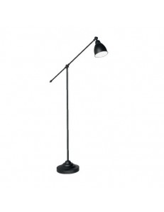 IDEAL LUX: Newton pt1 lampada da terra nero in offerta