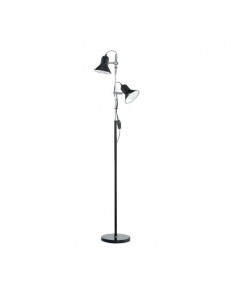 IDEAL LUX: Polly pt2 lampada da terra a 2 luci orientabili nero in offerta