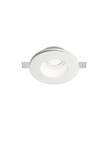 IDEAL LUX: Samba Round medium faretto da incasso in gesso in offerta