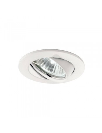 IDEAL LUX: Swing bianco faretto da incasso attacco GU10 orientabile in offerta