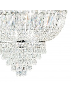 IDEAL LUX: Dubai sp10 cromo Lampada sospensione 10 luci in cristallo in offerta 2