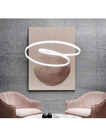 PERENZ: Ritmo Sospensione LED moderna 70w bianca in offerta