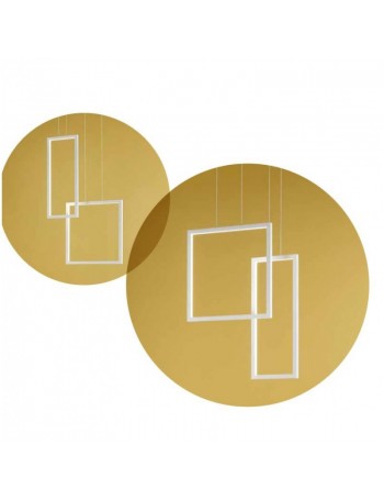 PERENZ: Cross small sospensione LED moderna 64w bianca 3000k in offerta