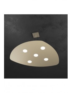 TOP LIGHT: Shape Sospensione LED 5 luci sabbia in offerta