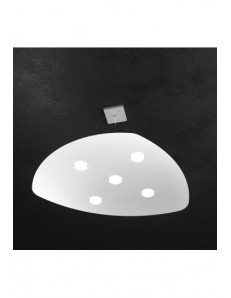 TOP LIGHT: Shape Sospensione LED 5+2 luci doppia illuminazione bianco in offerta