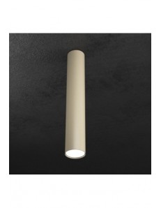 TOP LIGHT: Shape faretto plafoniera LED cilindro sabbia 50cm in offerta