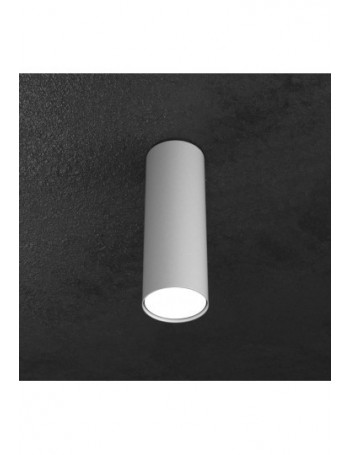 TOP LIGHT: Shape faretto plafoniera LED cilindro grigio 25cm in offerta