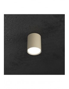 TOP LIGHT: Shape faretto plafoniera LED cilindro sabbia 10cm in offerta