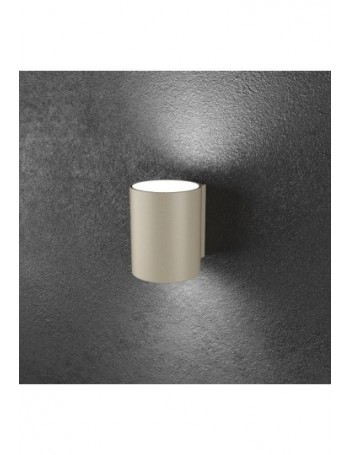 TOP LIGHT: Shape Applique small LED biemissione cilindro sabbia in offerta
