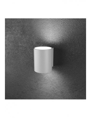 TOP LIGHT: Shape Applique small LED biemissione cilindro grigio in offerta