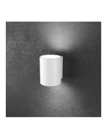 TOP LIGHT: Shape Applique small LED biemissione cilindro bianco in offerta