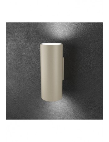 TOP LIGHT: Shape Applique big LED biemissione cilindro sabbia in offerta