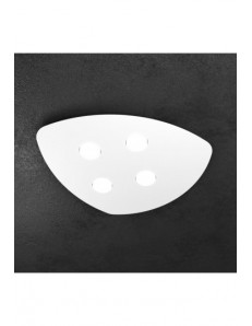 TOP LIGHT: Shape plafoniera design LED 4 luci bianco gx53 58cm in offerta