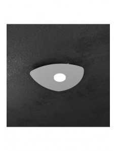 TOP LIGHT: Shape Plafoniera LED 1 luce gx53 grigio ingresso corridoio in offerta