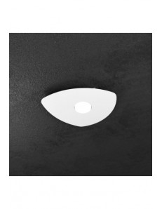 TOP LIGHT: Shape Plafoniera LED 1 luce gx53 bianco ingresso corridoio in offerta