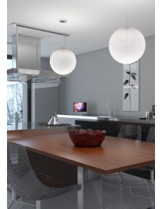 TOP LIGHT: Glitter lampada da tavolo sfera 25 trasparente in offerta 2