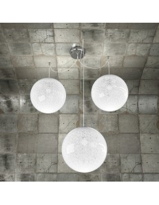 TOP LIGHT: Glitter sospensione 3 sfere 30cm in offerta