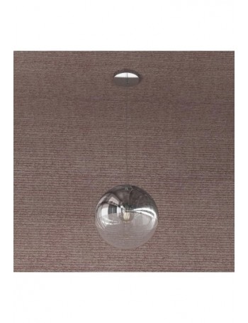 TOP LIGHT: Target sospensione sfera cromo e trasparente 20cm in offerta