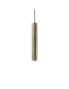 IDEAL LUX: Look SP1 sospensione lampada cilindro pendente small brunito in offerta