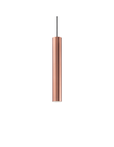 IDEAL LUX: Look SP1 sospensione lampada cilindro pendente small rame in offerta