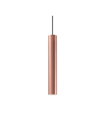 IDEAL LUX: Look SP1 sospensione lampada cilindro pendente small rame in offerta