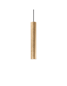 IDEAL LUX: Look SP1 sospensione lampada cilindro pendente small oro in offerta