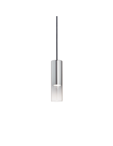 IDEAL LUX: Look SP1 sospensione cilindro small cromo sfumato in offerta 2