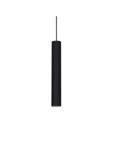 IDEAL LUX: Look SP1 sospensione lampada cilindro pendente small nero in offerta 2