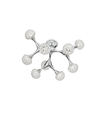 IDEAL LUX: Nodi Crystal PL9 plafoniera 9 luci con cristalli in offerta