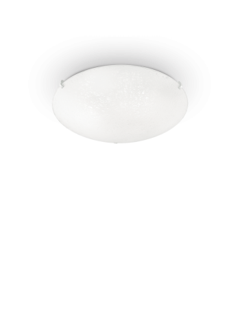 IDEAL LUX: Lana PL2 plafoniera in vetro Ø30 in offerta