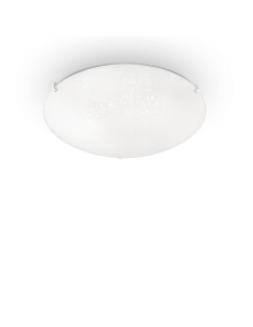 IDEAL LUX: Lana PL3 plafoniera in vetro Ø40 in offerta